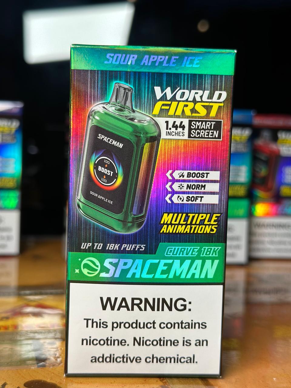 SPACEMAN SOUR APPLE ICE 🍏🧊
