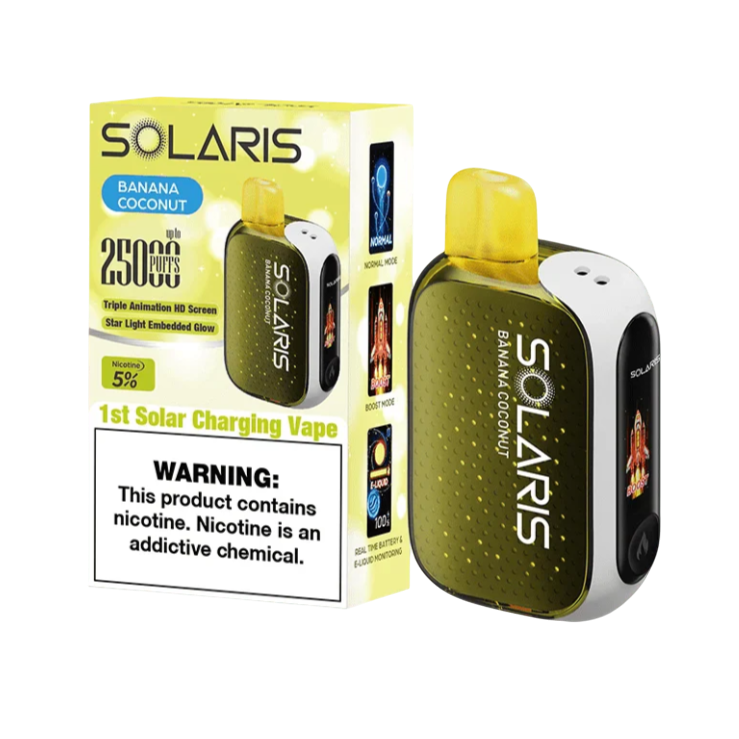 SOLARIS BANANA COCONUT 🍌🥥 (Carga con energia solar)